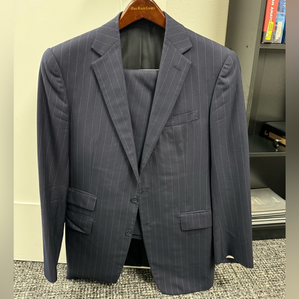 Ralph Lauren Purple Label Pinstripe Suit